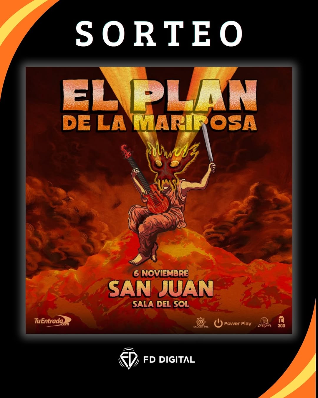 Imagen de 🤘🏻🎵 ¡SORTEO EL PLAN DE
LA MARIPOSA! 🎶🤘🏻�
