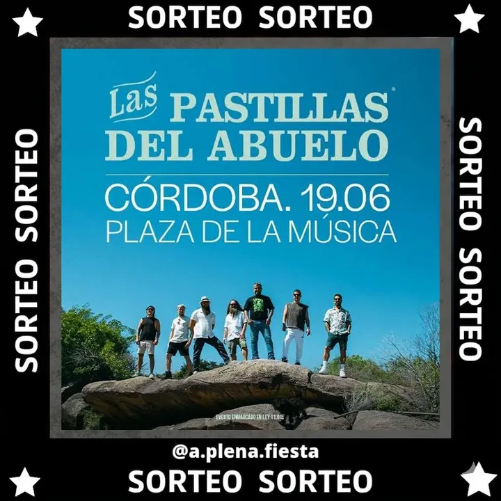 Imagen de SORTEO SORTEO 🎶🎶
- 
🎫ENTRADAS FISICAS @laspastillas