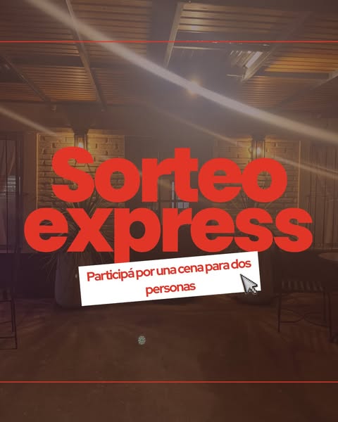 Imagen de 🚨 SORTEO EXPRESS EN PARRILLA FELO 🚨
 • DOS GANADORES