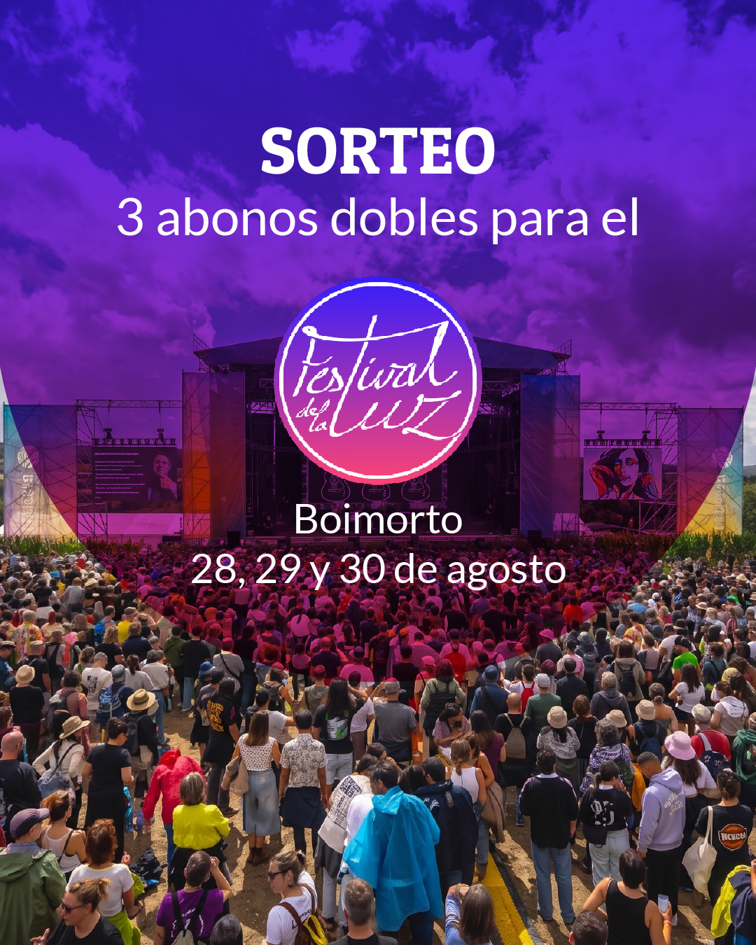 Imagen de ¡Ya empezó la cuenta atrás para el Festival da Luz! ✨�