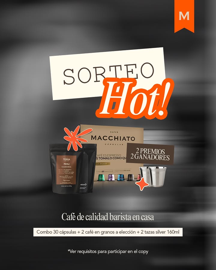 Imagen de Sorteo HOT en Macchiato 🔥

2 ganadores y para participar 