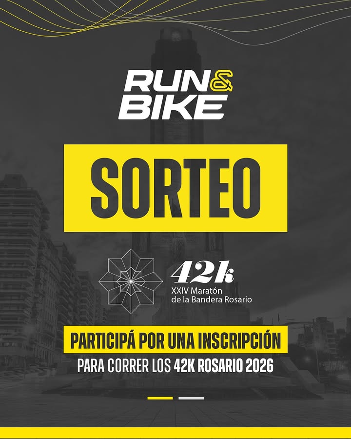 Imagen de CORRÉ LA MARATÓN DE LA BANDERA 🔥
Si te estabas preperan