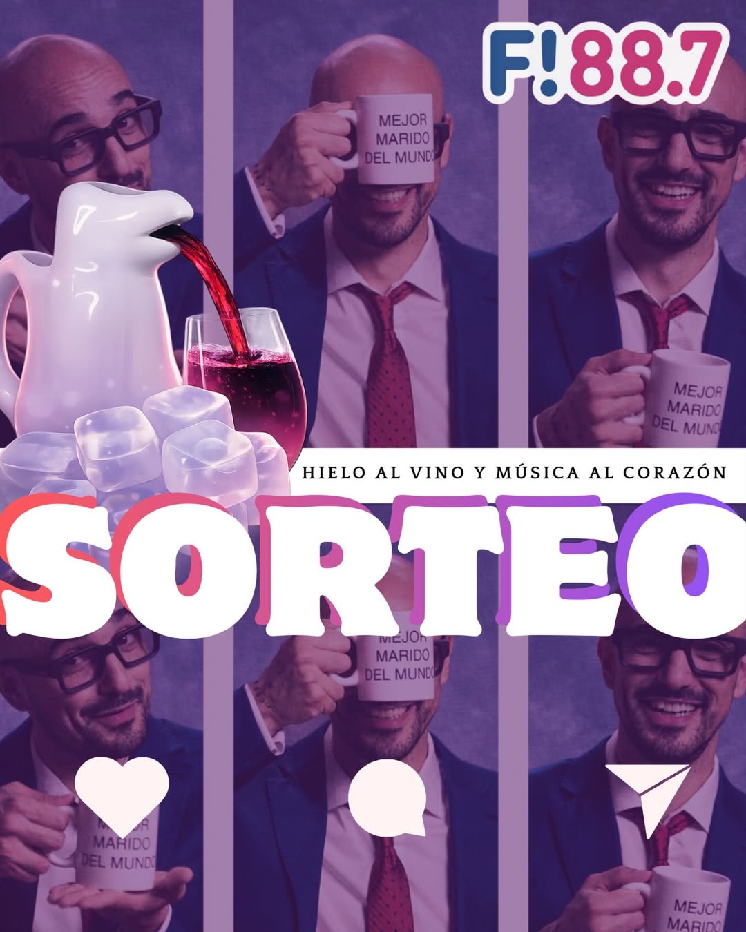 Imagen de 🎉 S O R T E O 🎉 

@abelpintos presenta “Hielo al vin