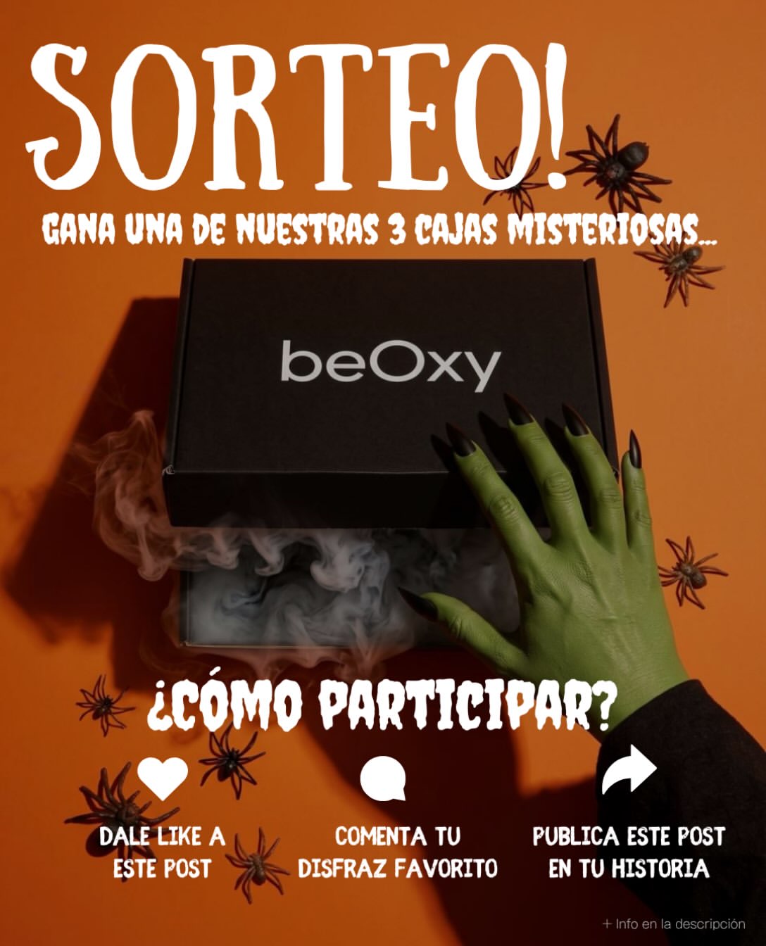 Imagen de 🧟‍♀️ ¡ALERTA DE ÚLTIMO SUSTO! 🎃👻

Hay 3 caj