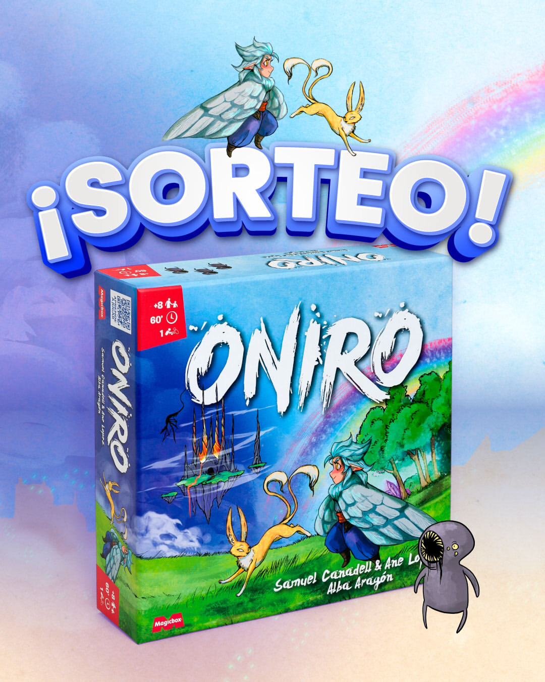Imagen de 🎲✨ ¡SORTEO ONIRO! ✨🎲

¿Te atreves a enfrentarte 
