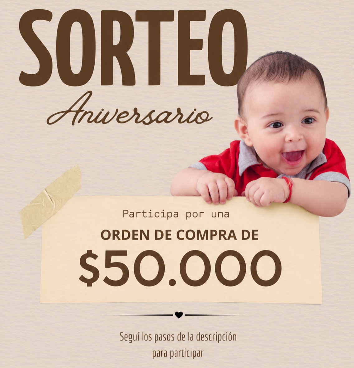 Imagen de 🎉🌸 ¡SORTEO ANIVERSARIO! 🌸🎉

En Mini Guri estamo