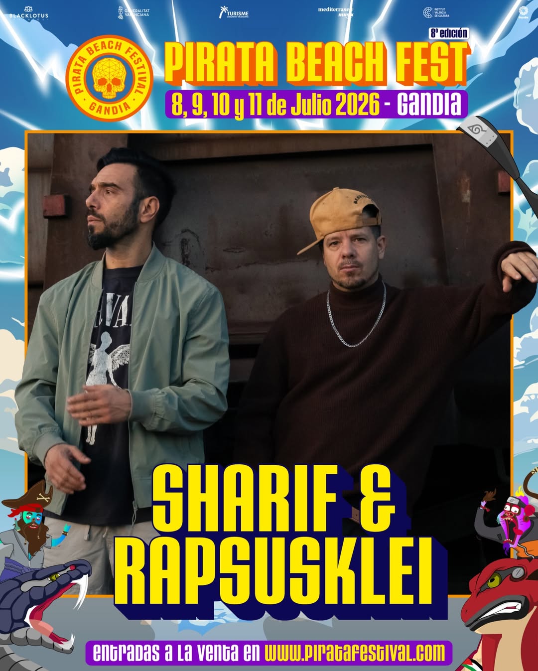 Imagen de #SORTEO ¡Nueva confirmación!🏴‍☠️🔥¡SHARIF & RA