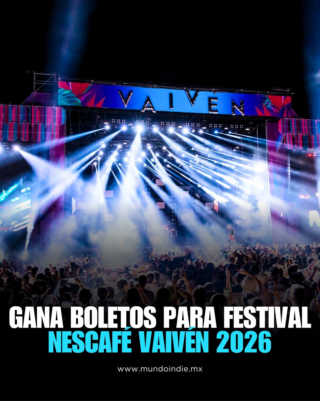 Imagen de ¡Gana tu acceso para @festivalvaiven!🌺✨🎟️ 

Para 