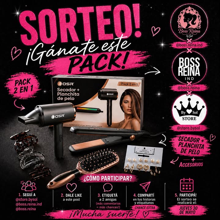 Imagen de ✨ SORTEO ✨
¡Ganá este increíble PACK 2 EN 1! 💖

In