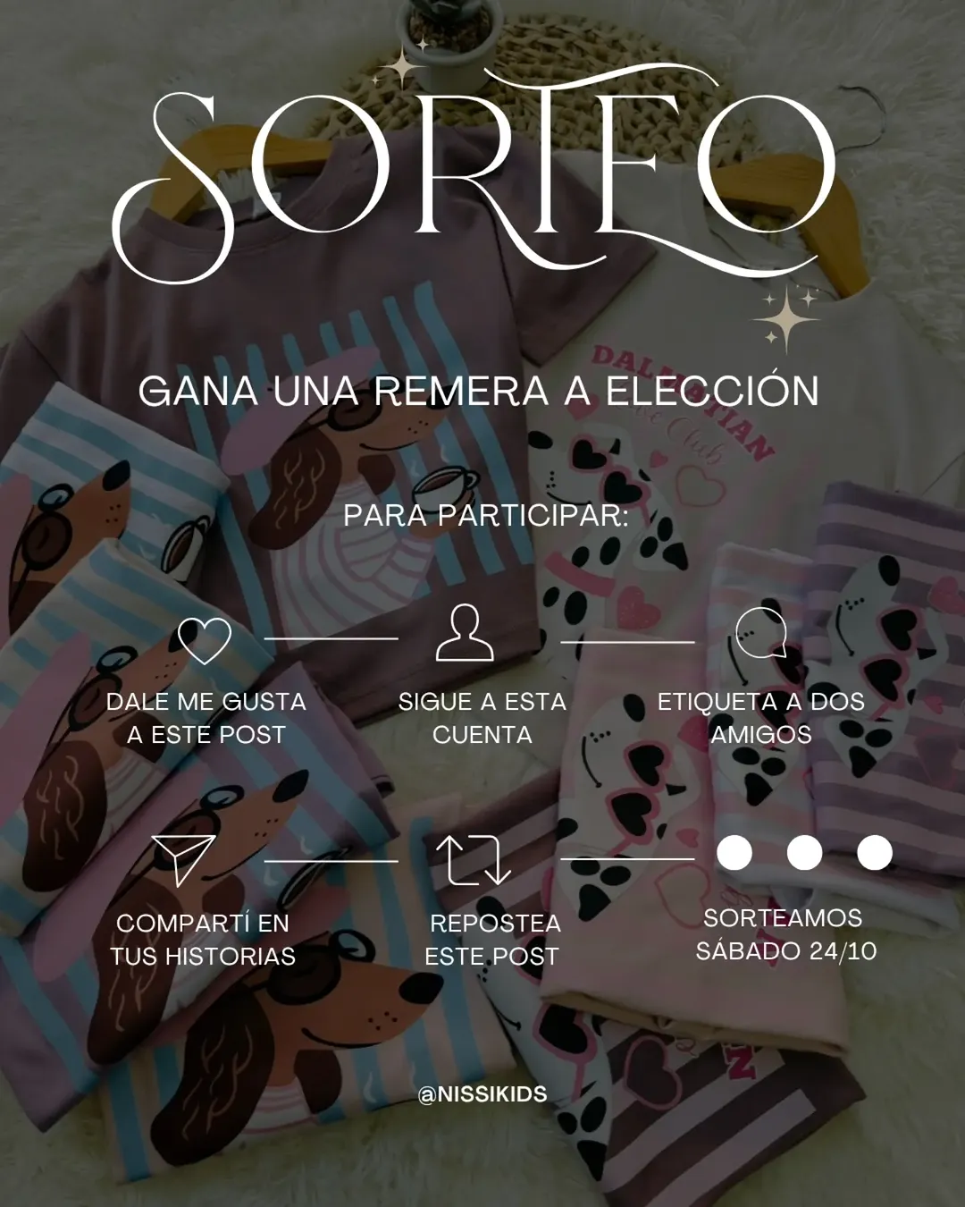 Imagen de ❤️‍🔥 ¡SORTEO EN NISSI KIDS! 👑💖

🎁 ¡Sorte