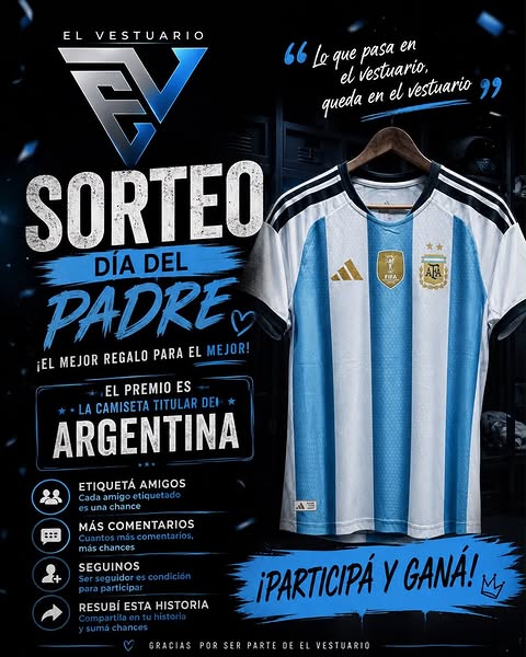 Imagen de 🎁SORTEO DÍA DEL PADRE🇦🇷

Se viene el día del padr