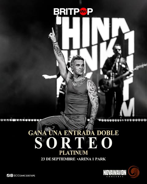 Imagen de Sorteamos una entrada doble SECTOR PLATINUM para el conciert