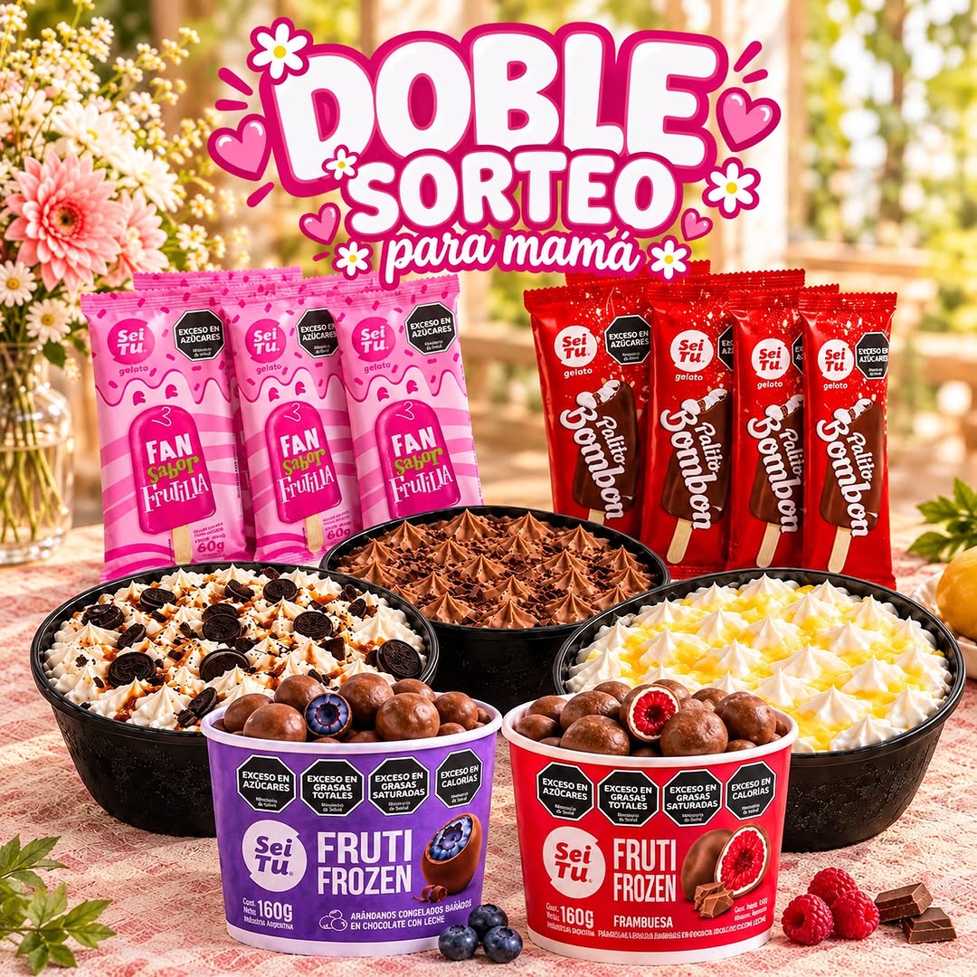 Imagen de 🎉🍦 ¡DOBLE SORTEO ESPECIAL POR EL DÍA DE LA MADRE! �