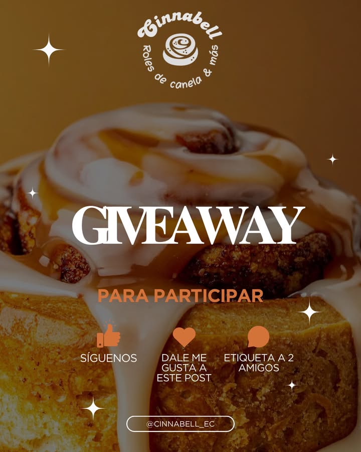 Imagen de 🎉 ¡SORTEO Cinnabell! 🎉

¡Estamos emocionados de cele