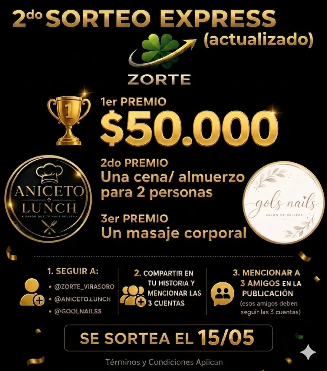 Imagen de 🚨 ATENCIÓN VIRASORO 🚨
¡SE VIENE EL 2DO SORTEO EXPRES