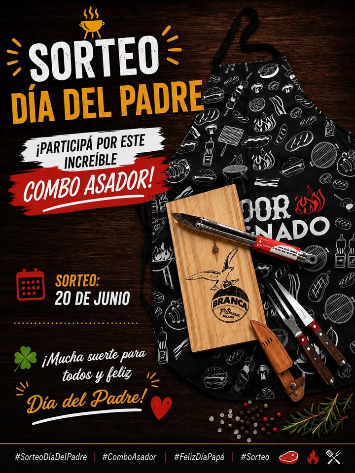 Imagen de 🔥 SORTEO DÍA DEL PADRE 🔥

🎁 ¡Participá por este 