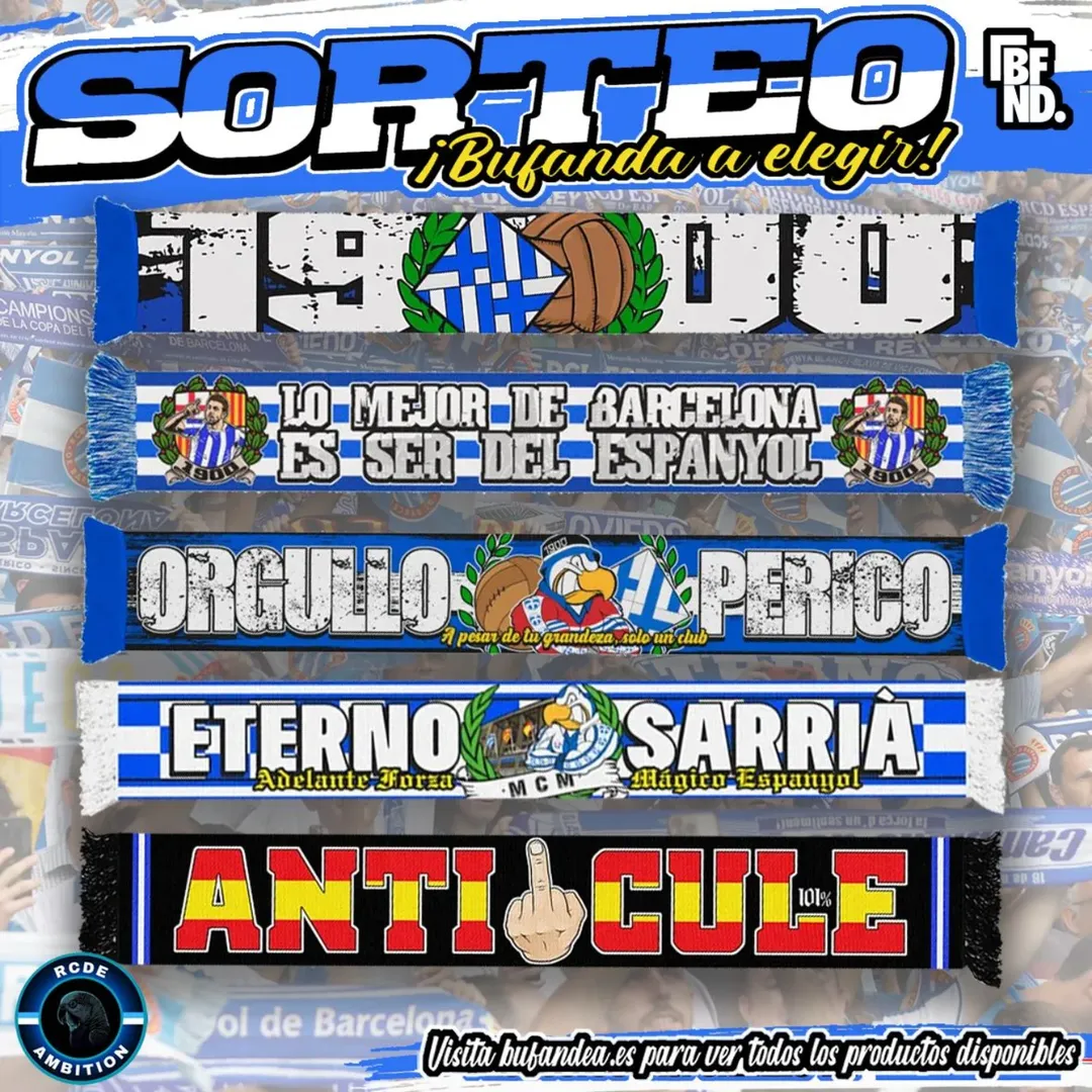 Imagen de ¡¡SORTEO DE UNA BUFANDA A ELEGIR!! 🤝

¿CÓMO PARTICIPA