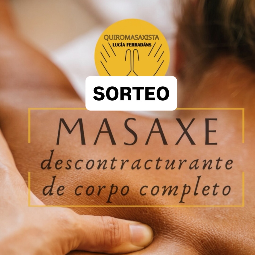 Imagen de 🎁SORTEO🎁
MASAJE
descontracturante de cuerpo completo c