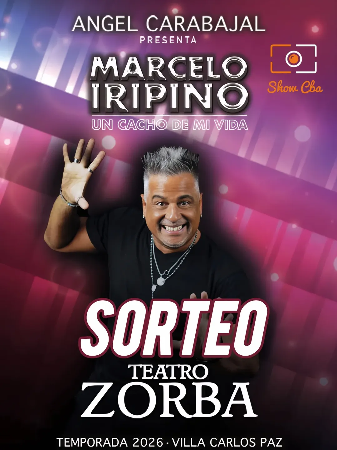 Imagen de 🤩 #SORTEO MARCELO IRIPINO 🎭
👉🏻 Participa por �