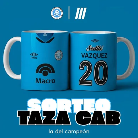 Imagen de #sorteo 🏴‍☠️
Ganate la taza del campeón de #belgra