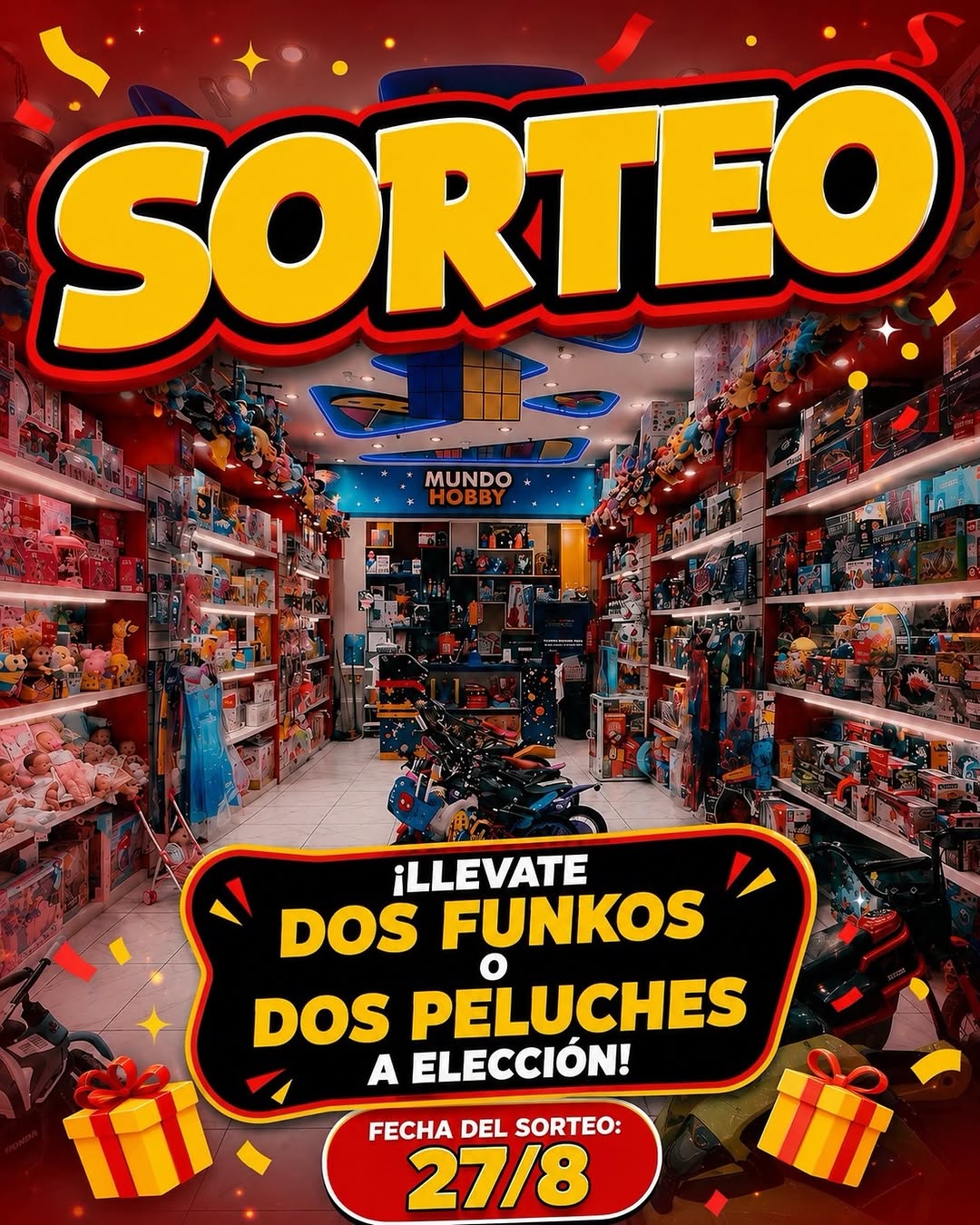 Imagen de 🎉 ¡NUEVO SORTEO EN MUNDO HOBBY! 🎉

Participá y ganá