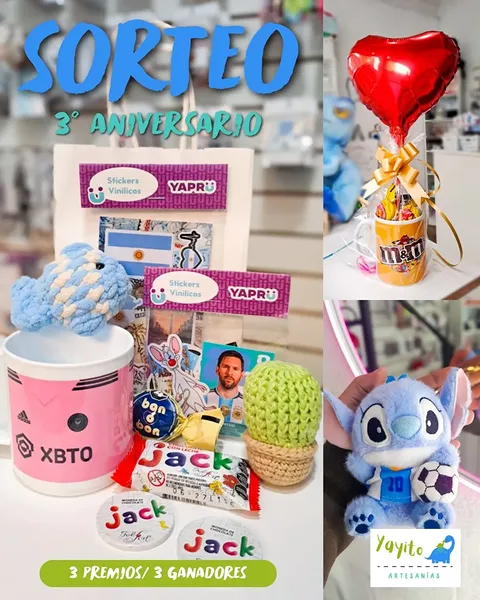 Imagen de SORTEO ESPECIAL ANIVERSARIO!!! ✨️🦖
Es el tercer anive