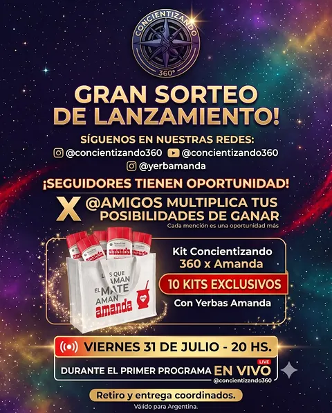 Imagen de 📝 Atención‼️
🎁 ¡GRAN SORTEO DE LANZAMIENTO! 🧉