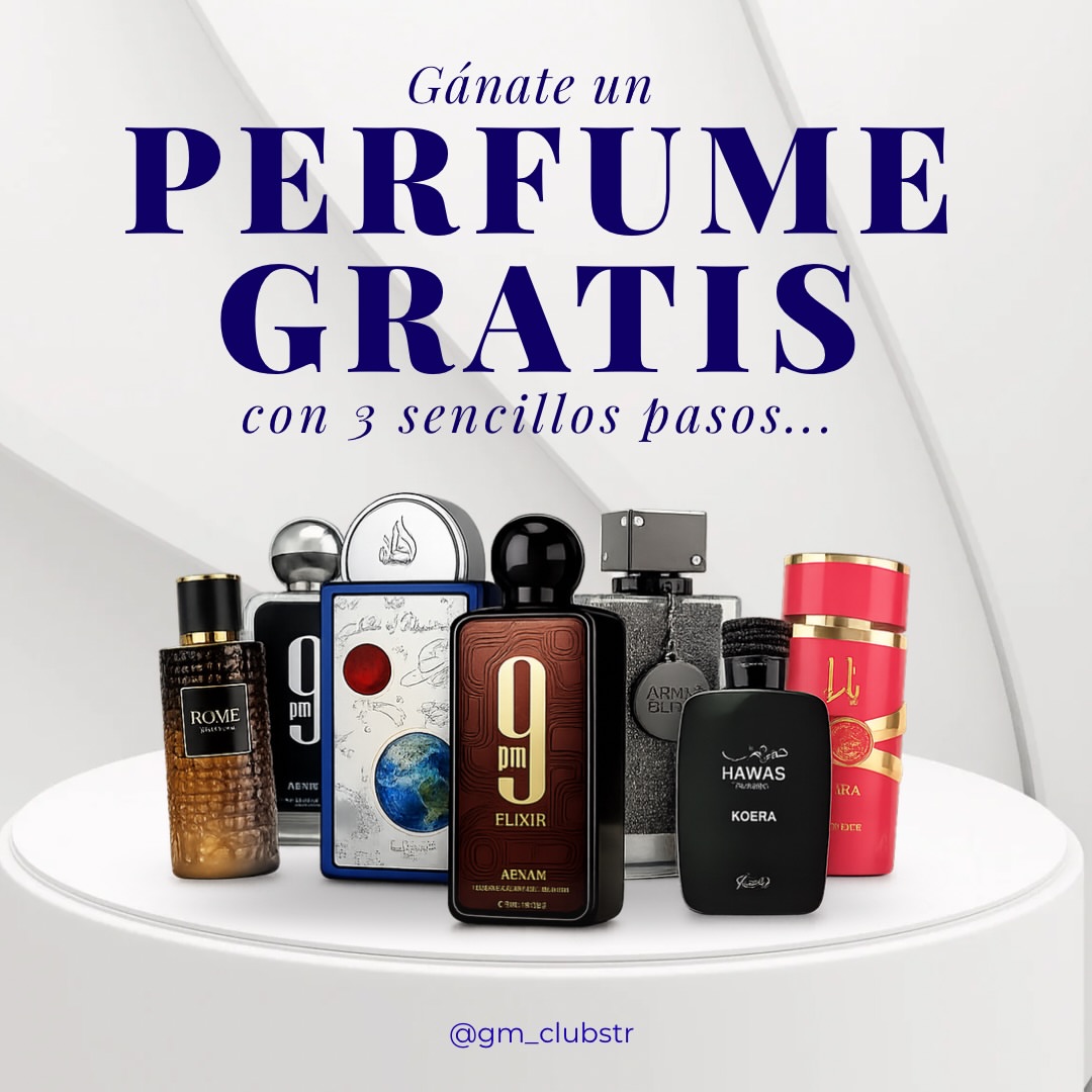 Imagen de ✨🎁 ¡SORTEO GM CLUB! 🎁✨

¿Quieres ganarte un perf