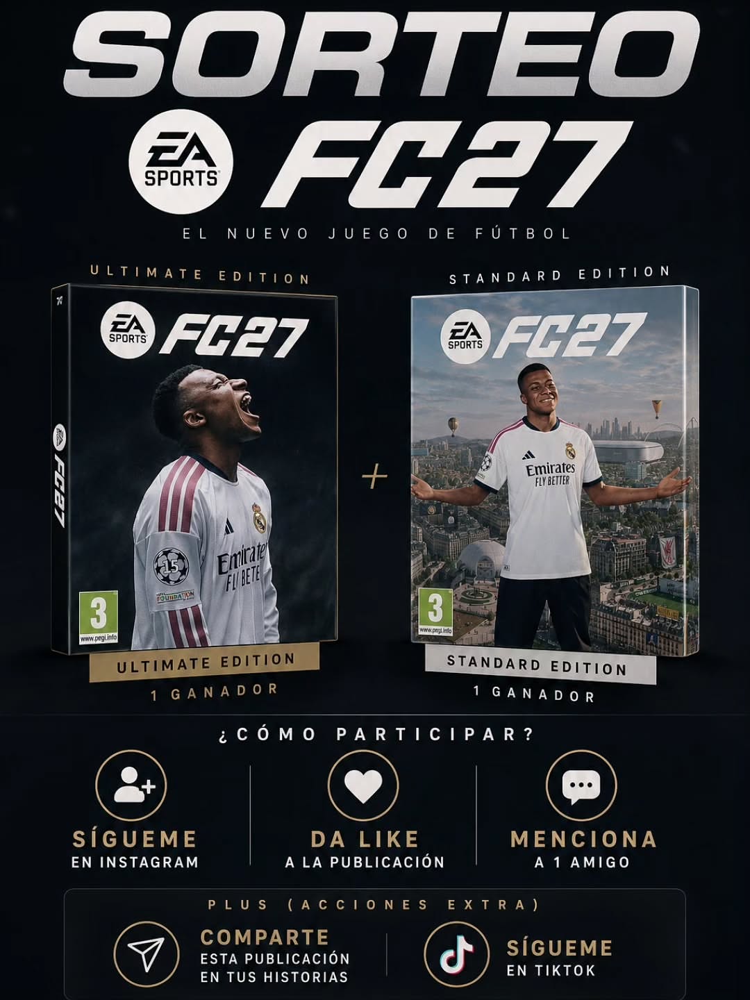 Imagen de 🎮 ¡SORTEO EA SPORTS FC 27! 🎮

¿Quieres llevarte una 