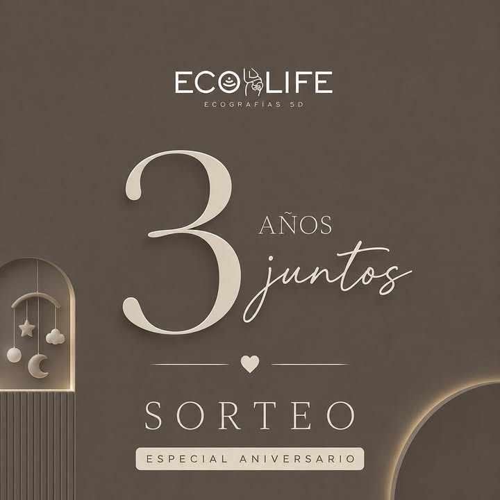 Imagen de SORTEO ESPECIAL 3er ANIVERSARIO ✨

¡Ecolife cumple 3 año
