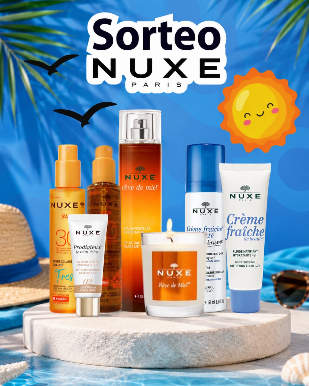 Imagen de ✨☀️ ¡SORTEO DE VERANO CON NUXE! ☀️✨

En Farmask