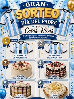 Imagen de 🎉👔 ¡SORTEO ESPECIAL DÍA DEL PADRE! 👔🎉

Porque 