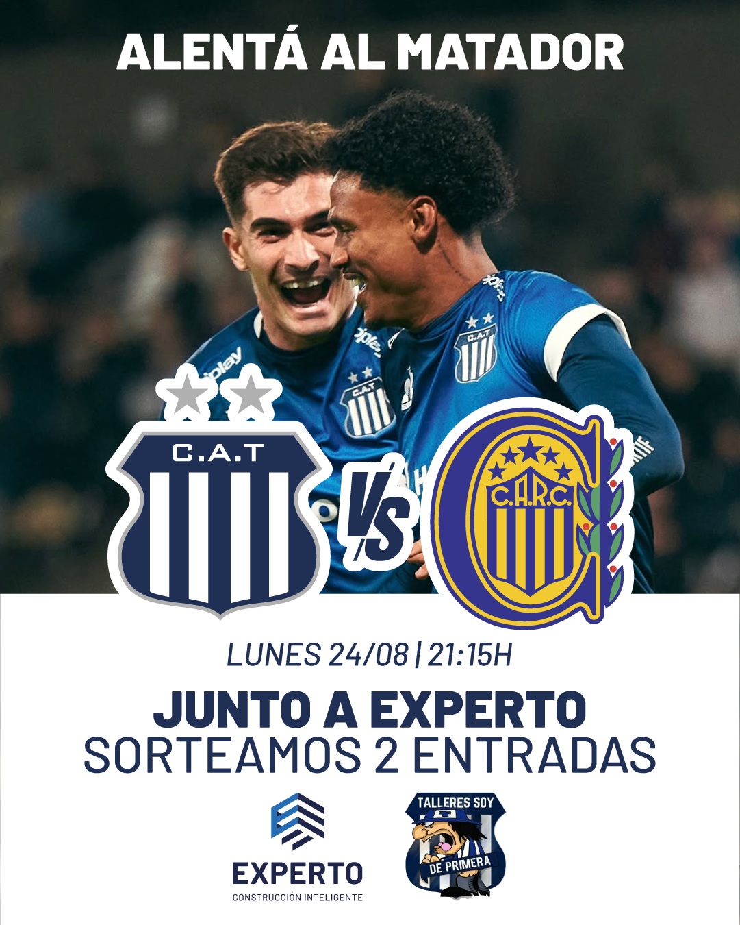 Imagen de 📣 ¡ATENCIÓN! #SORTEO PARA ALENTAR A LA T! 🎟️⚽
