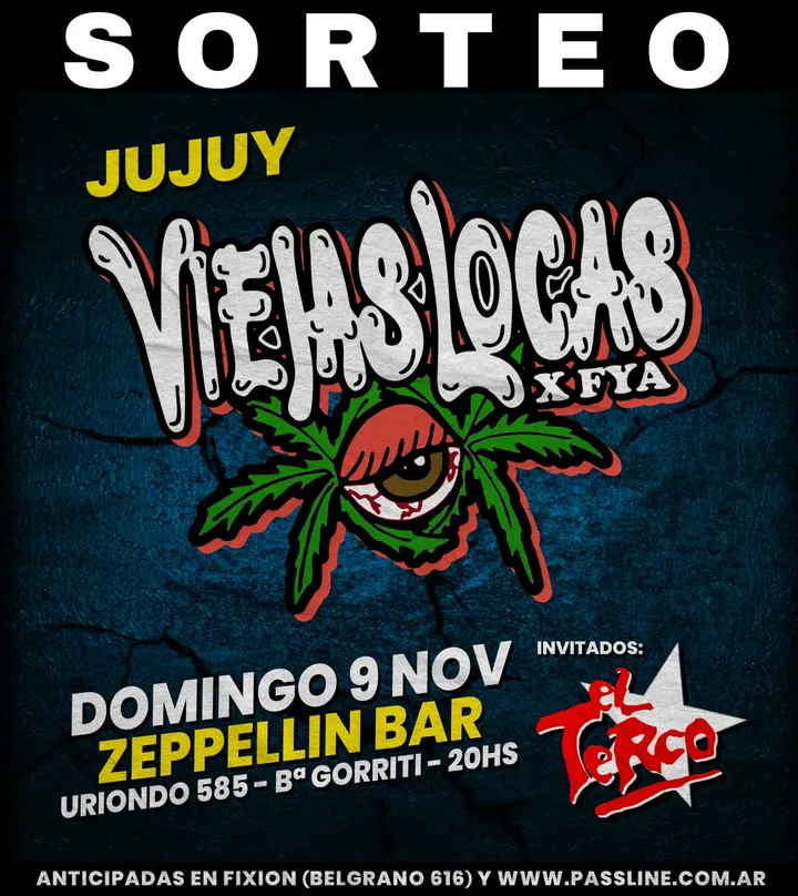 Imagen de #SORTEO

Viejas Locas por Fachi y Abel en Jujuy!

Sorteamos 