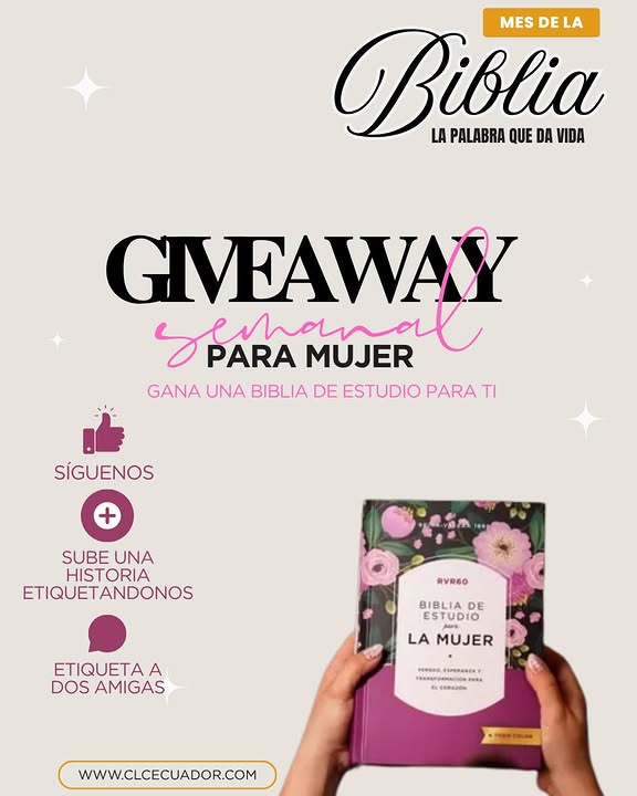 Imagen de 🌸📖 GIVEAWAY ESPECIAL PARA MUJERES 📖🌸

Este Mes d
