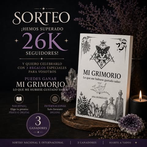 Imagen de ✨ ¡SORTEO ESPECIAL! ✨

¡Ya somos más de 26.000 en est