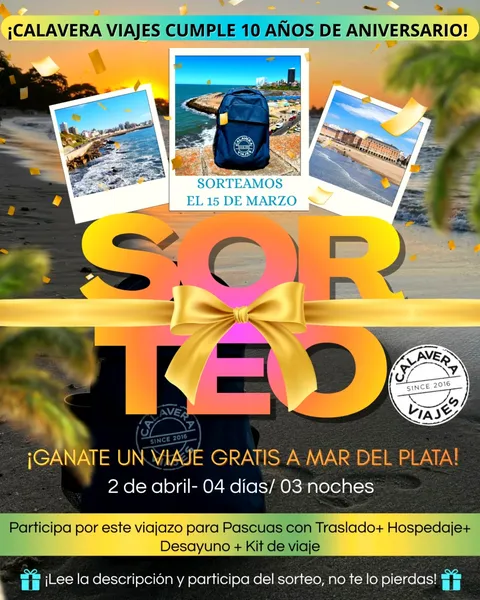 Imagen de 🎉🎁SE VIENE NUESTRO ANIVERSARIO ESTE 12 DE MARZO Y SORT