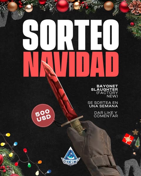 Imagen de 🎁 SORTEO DE NAVIDAD FAKA DE $500 USD

🎅🏻 Para celeb