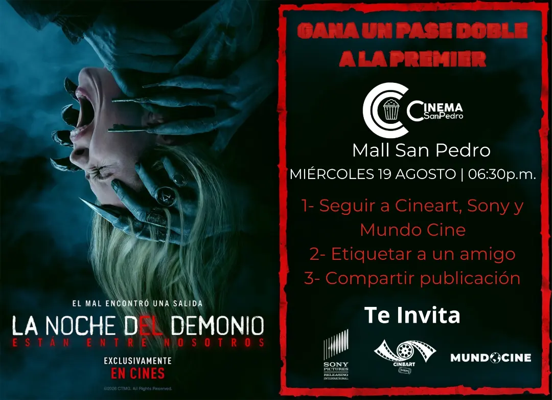 Imagen de Nos vamos al cine gratis????
.
Te llevamos a vos y un acompa