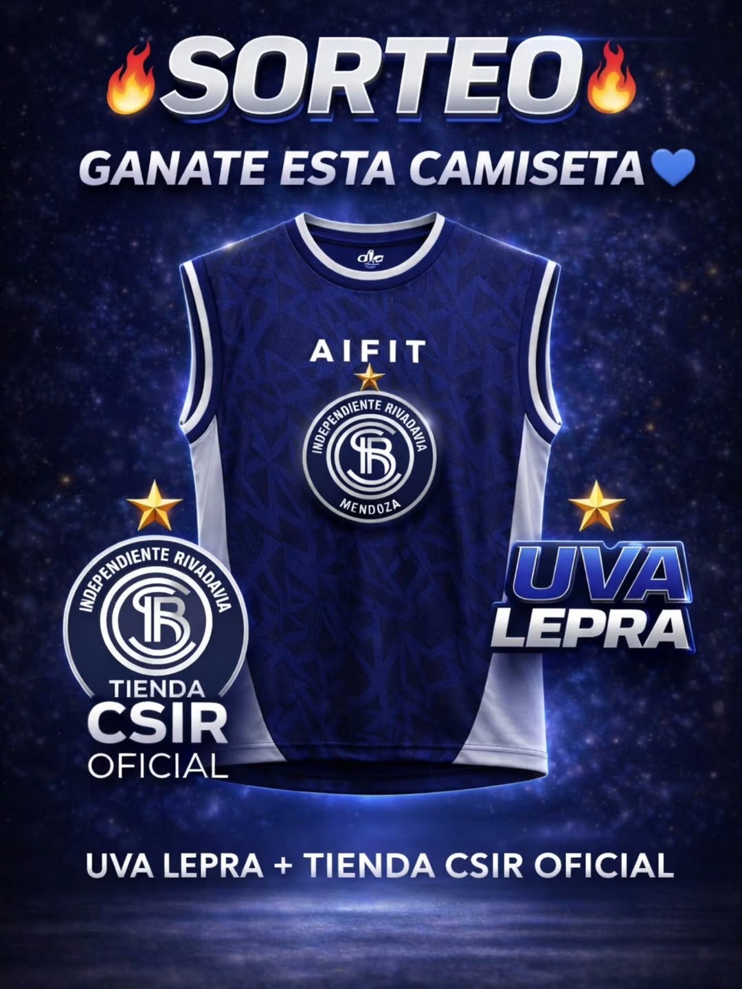 Imagen de 🔥 SORTEO ACTIVADO 🔥

¿Querés ganarte esta camiseta d