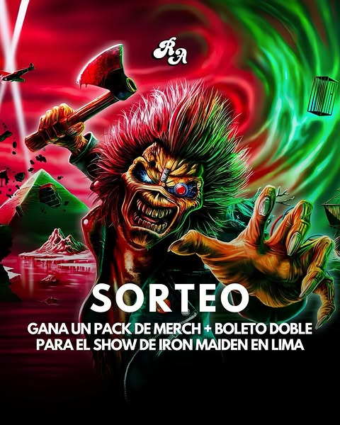 Imagen de #SorteoRA 🎟️
Gana un pack de merch + boleto doble para 