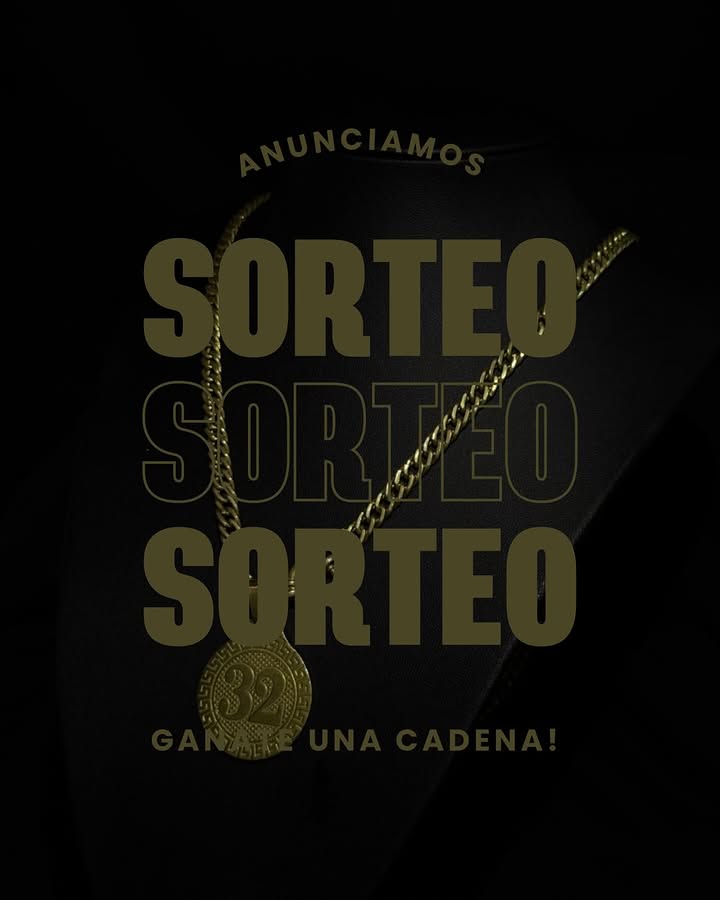 Imagen de SORTEO CADENA GOURMET + DIJE 32🤑 
Participa y llévatela 