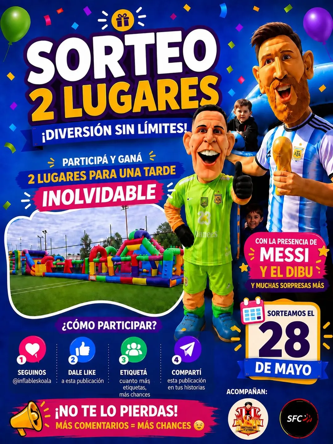 Imagen de 🎉 SORTEO 🎉

¡2 LUGARES para vivir una tarde inolvidab