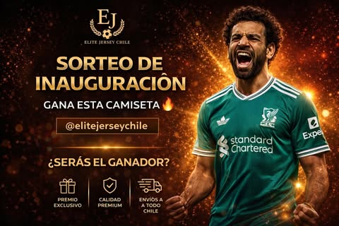 Imagen de ¡BIENVENIDOS A ELITE JERSEY CHILE! ⚽️💎
Para celebrar