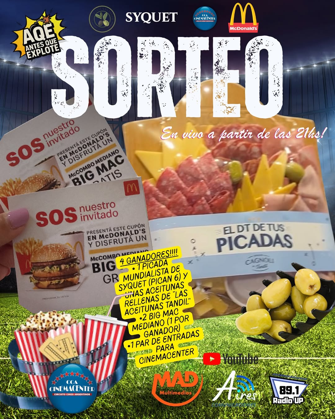 Imagen de 🇦🇷 MIRÁ EL SORTEAZO QUE TENEMOS PARA EL PROGRAMA DE H