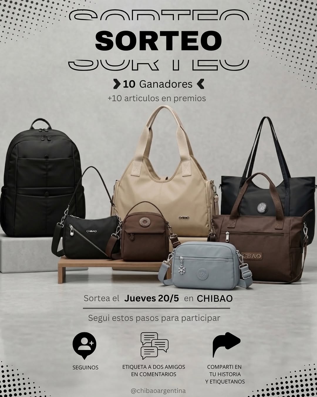 Imagen de 🎉 ¡GRAN SORTEO DE INAUGURACIÓN! 🎉

En Chibao queremo