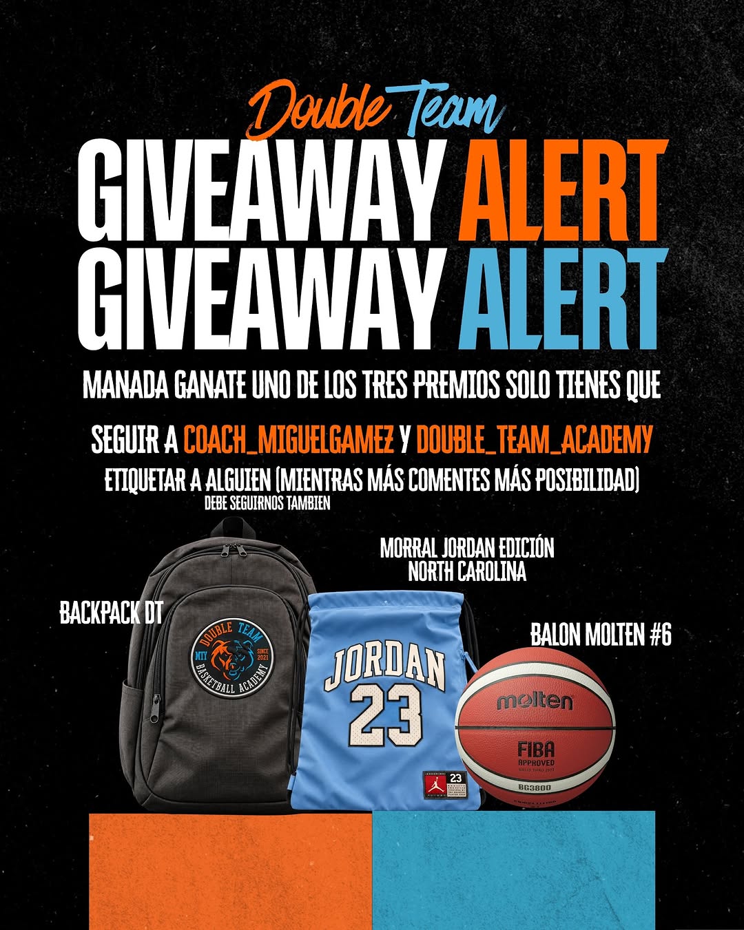 Imagen de 🏀🔥 ¡GIVEAWAY ALERT, MANADA! 🔥🏀

Tenemos 3 premi