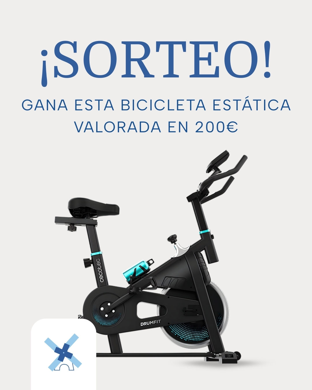 Imagen de 🚲 𝐒𝐎𝐑𝐓𝐄𝐎: bicicleta indoor de Cecotec, 