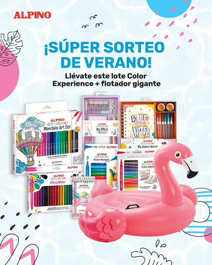 Imagen de ☀️🦩 ¡EL SORTEO MÁS CREATIVO DEL VERANO YA ESTÁ AQU