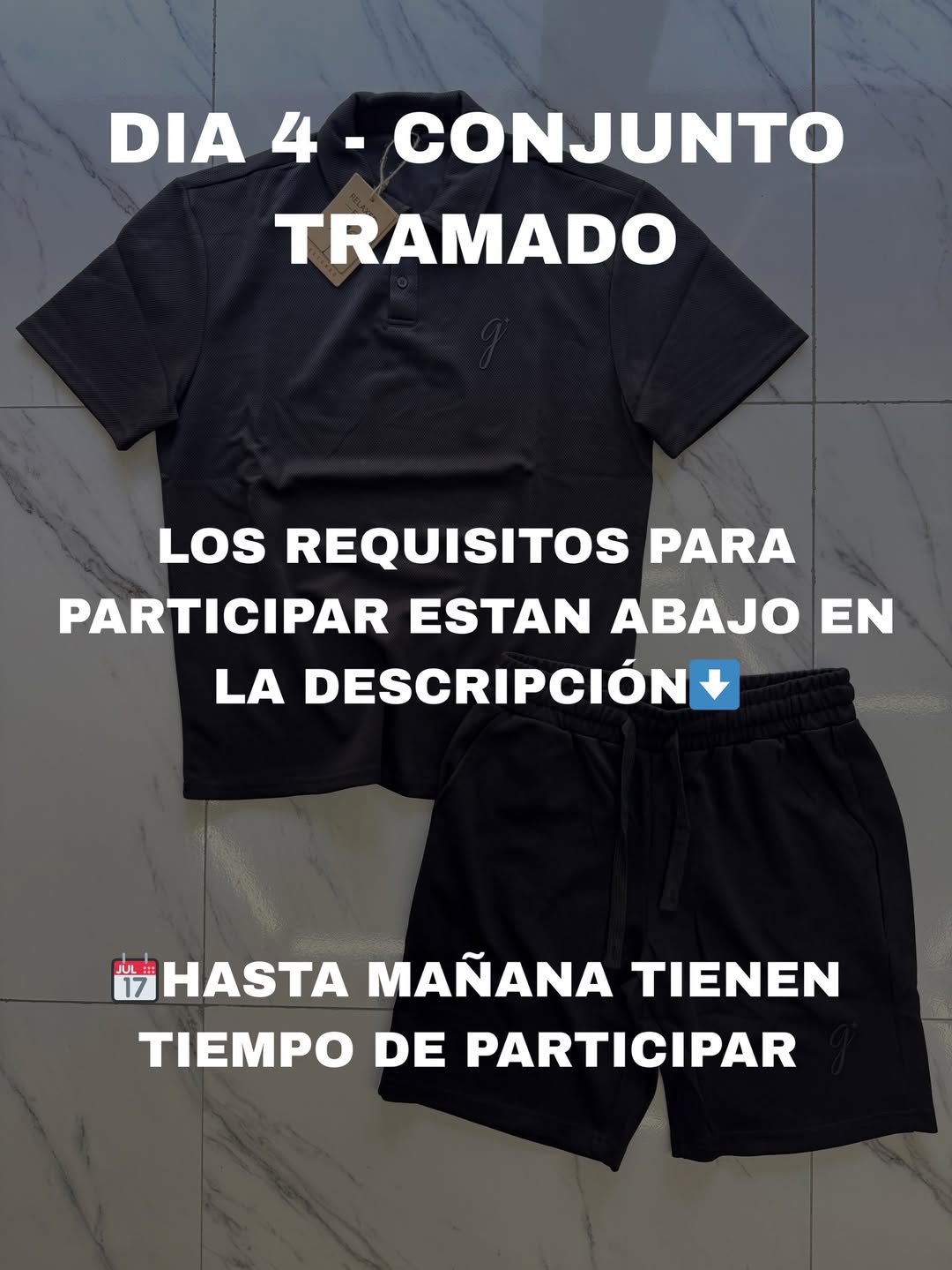 Imagen de 🔥 DÍA 4 - CONJUNTO TRAMADO CHOMBA+BERMUDA 
 🔥 DÍA 4 